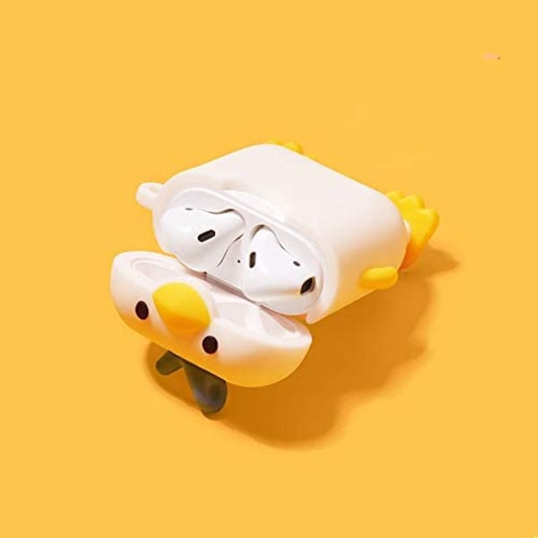 Söpö kotelo Airpods 1/2 kotelolle, sarjakuva hauska silikoni Airpods C