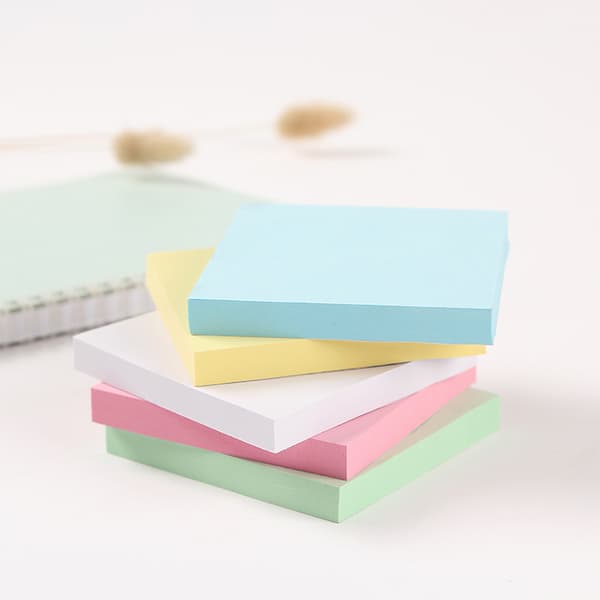Flytbare notesblok 5 x 100 ark 51x38mm