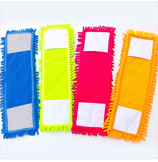 Sammenleggbar Mikrofiber Gulvmopp Rengjøring (x3 Erstatningsmopp Ho