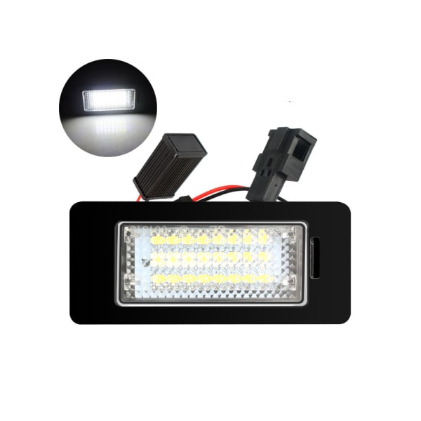 2 delar LED bil registreringsskylt glödlampor Super Bright CanBus N