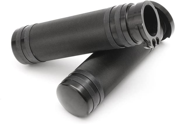 Par 1 (Sort) 25Mm Tommer Motorcykel Styrgreb Til Harley S