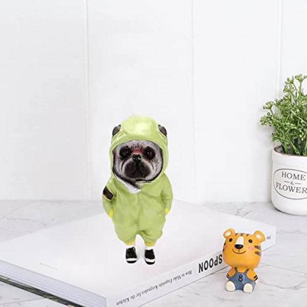 Chihuahua-koirapatsas Muoviset eläinhahmot Koti Dekorat