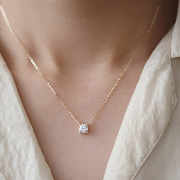 1PCS Enkel Boheme Rhinestone Vedhæng Halskæde til Kvinder og Piger