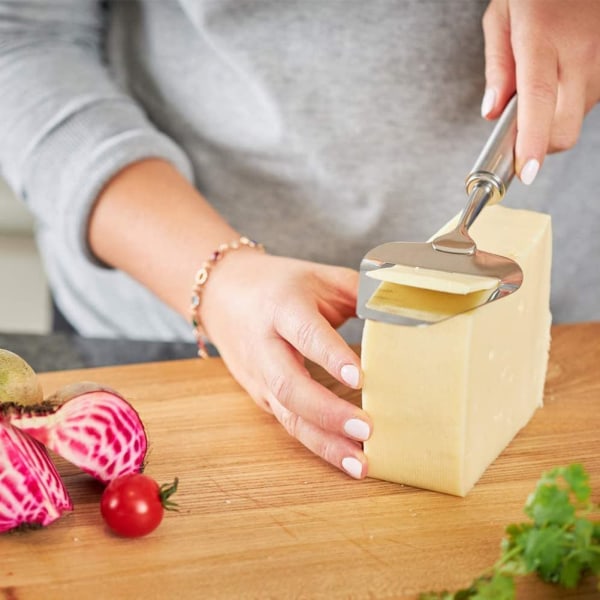 Ostehøvel, rustfritt stål ostekutter, ostekniver, rustfritt
