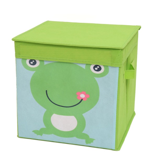 1 kpl (vihreä sammakko, noin 28x28x28cm) säilytyslaatikot, organizer