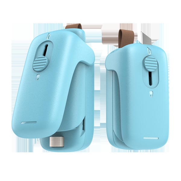 Mini Chip Bag Sealer, Handheld Heat Vacuum Sealer ja Cutter, Po