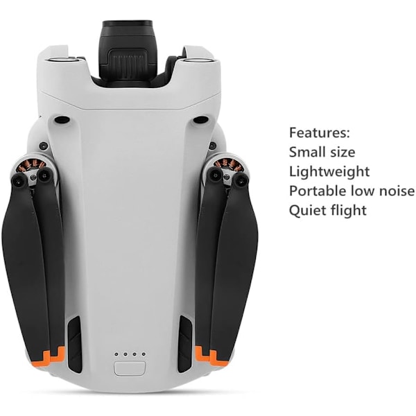 (Silver) 24 st Propellrar för DJI Mini 4 Pro/Mini 3 Pro Ersättningspropellerblad Lågt Ljud Vingar 6030F för DJI Mini 4 Pro/