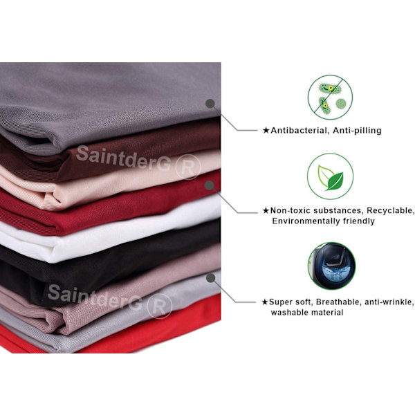 6 st stolskydd, universellt restaurangssoffskydd, stretch L