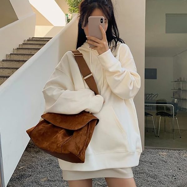 (Brun) Dam Crossbody Väska Justerbar Axelrem Frostad S