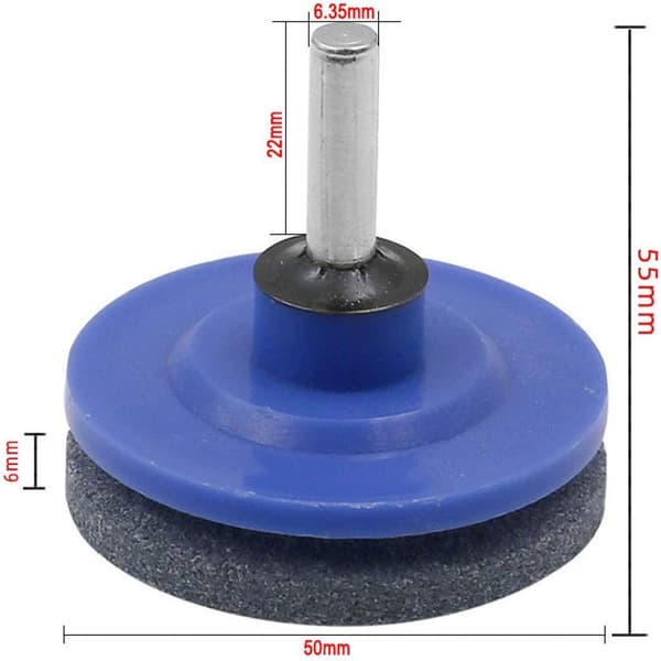 Gressklipper sliper, 5 deler gressklipperblad sliper slipemiddel