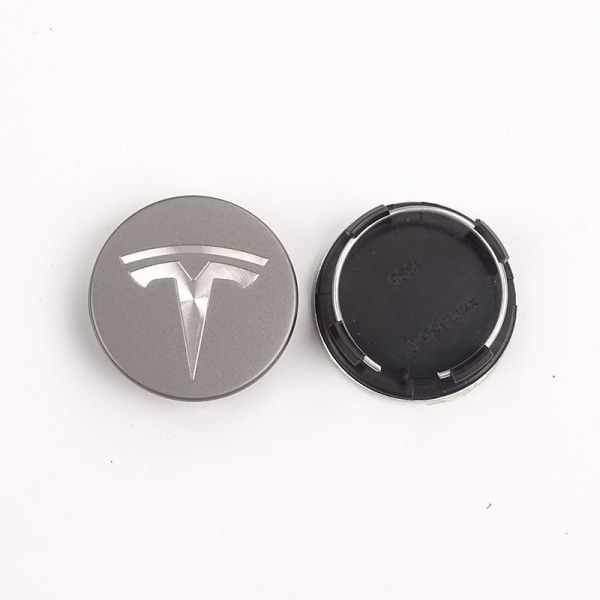 4 stk 56 mm Auto Hub Caps for Tesla Model3 MODELXMODEL S, Wheel Ce