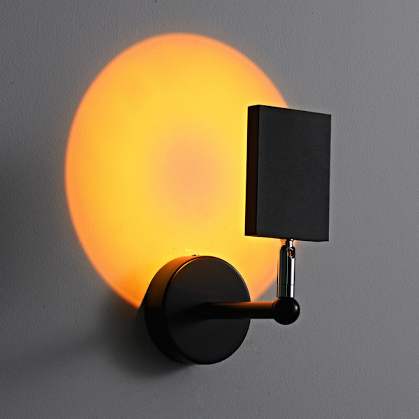 Solnedgang Taklampe, 360 Graders Rotasjon