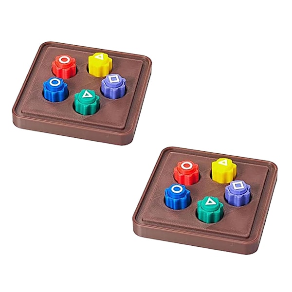 Koreansk Traditionell Gonggi - Jack Stone Spelset Inspirerat av Squid Game 2 (5 Stycken + Bas)