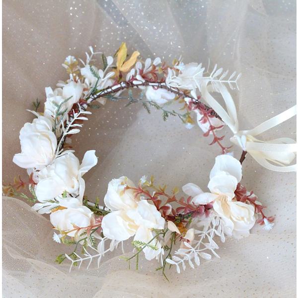 Kronekrans Blomsterhårbånd Hårkrans Blomsterkrans Blomsterkrans