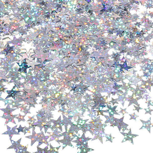 120g Star Colored Paper Flash Star Table Colored Paper Metal