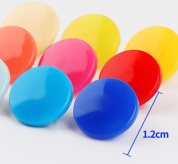 408 set plast tryckknappar, No-Sew T5 tryckknappar med arrangör St