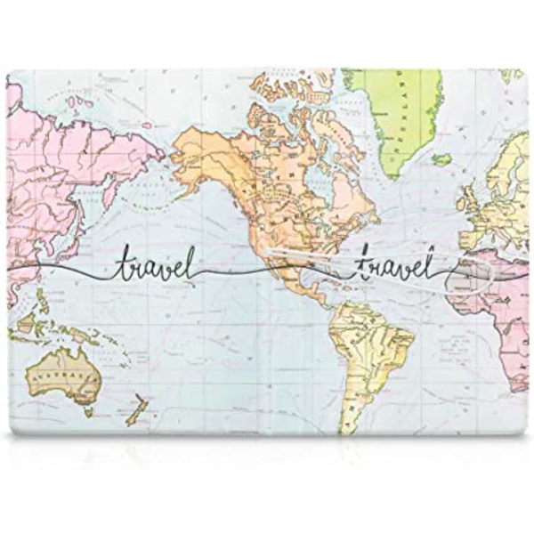 Passfodral (Kartmönster, 14*10cm) - PVC och plast