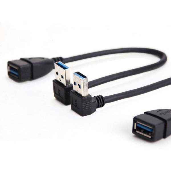 SuperSpeed ​​​​USB 3.0 hann til hunn forlengelse datakabel Opp og