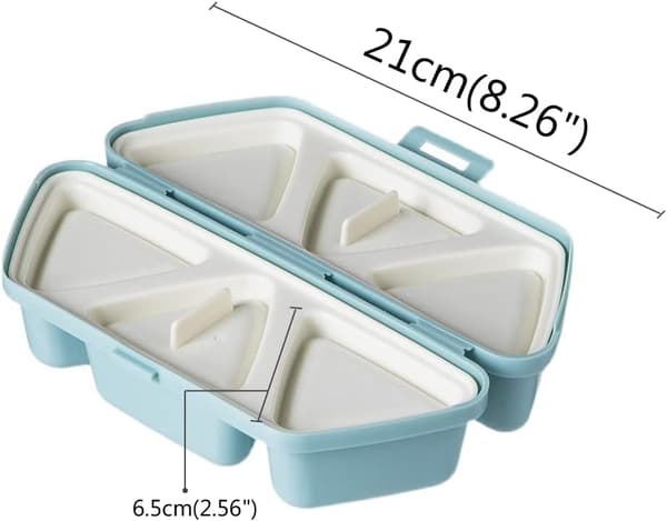 1 st - triangulär sushiform för att göra 6 onigiri åt gången On