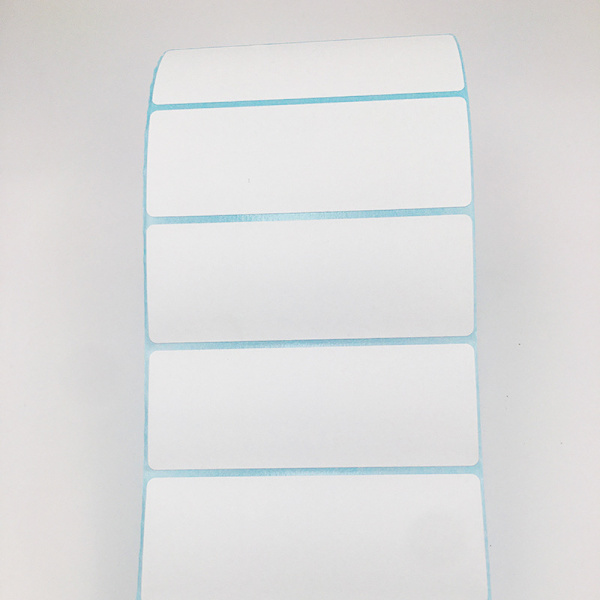 2000 st självhäftande etiketter, 70 mm x 20 mm termiska självhäftande