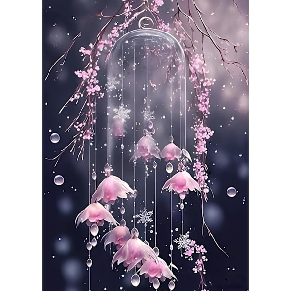 30x40cm, Drömfångare 5d diamantmålad strassbroderi ca