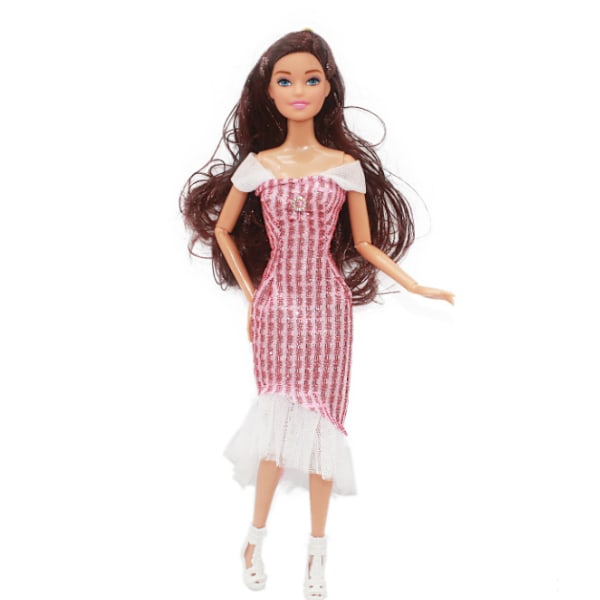 4 stk. 30cm Barbie dukke kjole kjole kjole jakkesæt lille dr