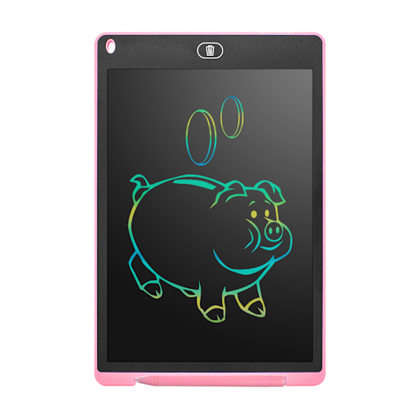 (Musta) Värikäs LCD-kirjoitustaulu, grafiikkataulu Piirustus Boa
