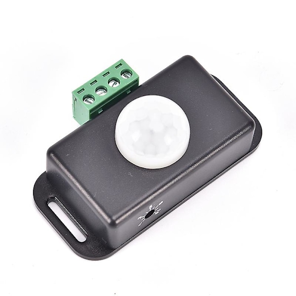 Automatisk DC 12v 24v 6a Infrarød PIR Bevægelsessensor Afbryder Til LED