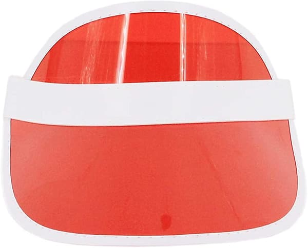 3 st Plast Solskydd Multifärgad UV-skydd Hatt Kep