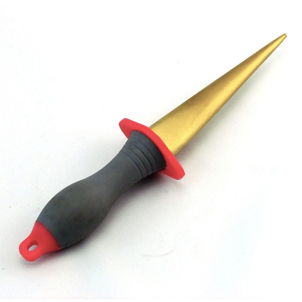 Gold Diamond Multi-Tool Sharpener - To sider med blødt håndtag,