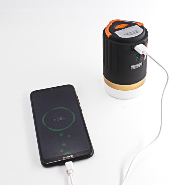 LED Camping Lanterne, Oppladbare Lys med Belysning, Backup P
