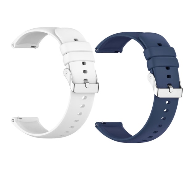Den tvådelade set (vit + blå) är lämplig för Huawei Watch3 /