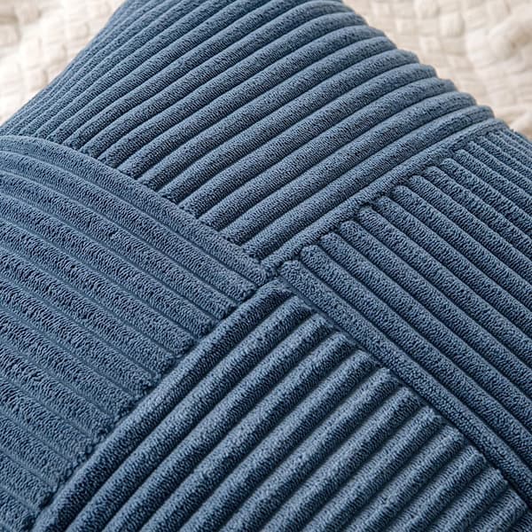 2 st Kuddar i manchester denimblå 45*45cm