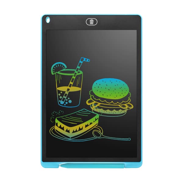 (Sort) Farverig LCD-skrivetablet, Grafiktablet Tegning Boa