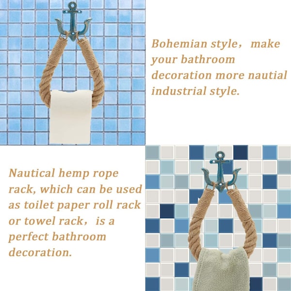 1 pakkaus merellinen wc-paperiteline, teollinen seinään kiinnitettävä N