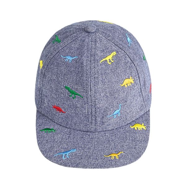 Pojkar baseball keps (dinosaurie 1 - 2 år gammal) pojke baby bomull sol