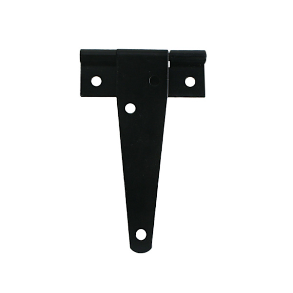 1 stk. Sort 14\"/350mm Heavy Duty Tee hængsler - Lang port/skur/dør