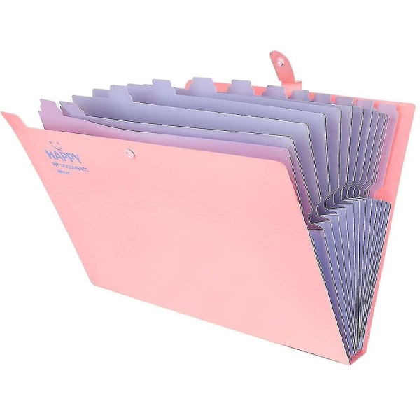 Compartment Folder A4, Document Folder A4 Expandable Portable Fil