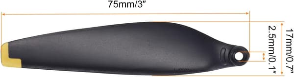 (Guld) 24 stk. propeller til DJI Mini 4 Pro/Mini 3 Pro, erstatningspropelblade, støjsvage vinger 6030F til DJI Mini 4 Pro/Mi