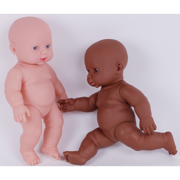 Vinyl nyfødt simulation baby dukke alle blød plast baby bad ho