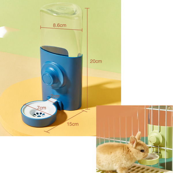 1 STK (Jing Yilan) Automatisk Pet Water Dispenser, Rabbit Water Di