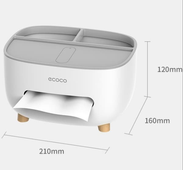 Serviettboks, PVC-serviettboks, Multifunksjonsboks, Penneholder, Remo