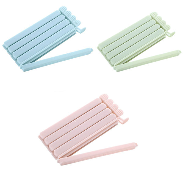 30 forsegling clips til snacks, forsegling af poser, plastikposer
