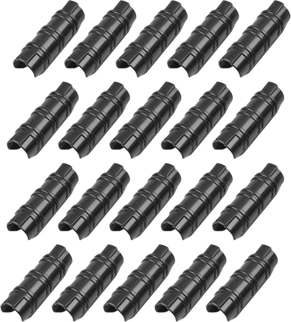 20 stk. drivhusrammerørsklips, 22 mm drivhusplast Fi