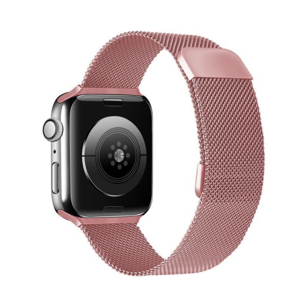 Rosa - 1-delt metallrem kompatibel med Apple Watch 38mm 40mm