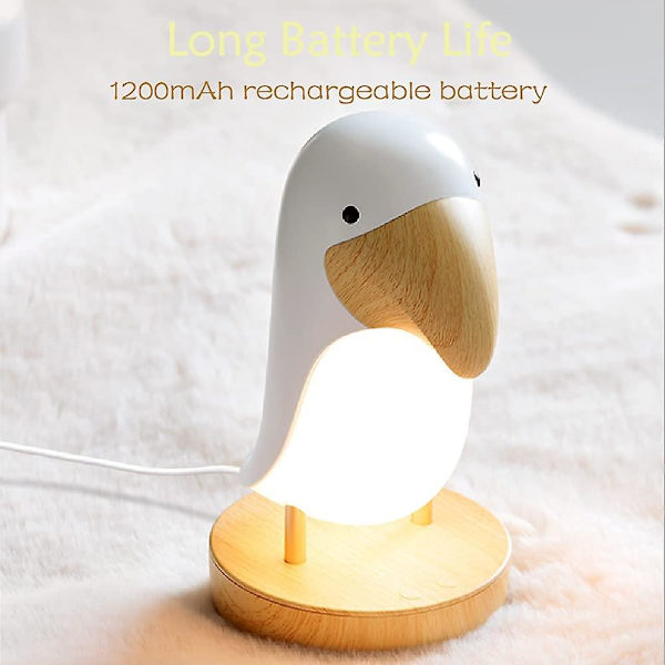 Skrivebordslampe med USB-opladningsport, LED-skrivebordslampe, lille skrivebordslampe