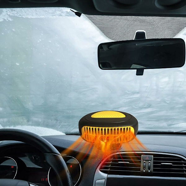 Bilvarmer varm og normal temperatur 2 (gul) med rask varme