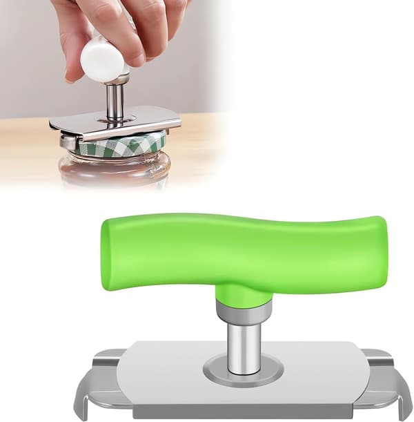Krukkeåpner, Åpner, Multifunksjonell Åpner, Krukkeåpner for Eldre, Ergonomisk Design, Justerbar
