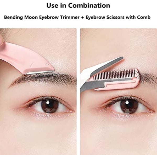 Oppgradert øyenbrynstrimmer, presisjon øyenbrynshøvel for kvinners ansikt