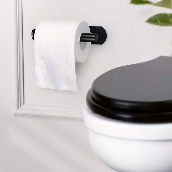 Til og fra toiletpapirholder, Premium No Drilling Toiletpapir